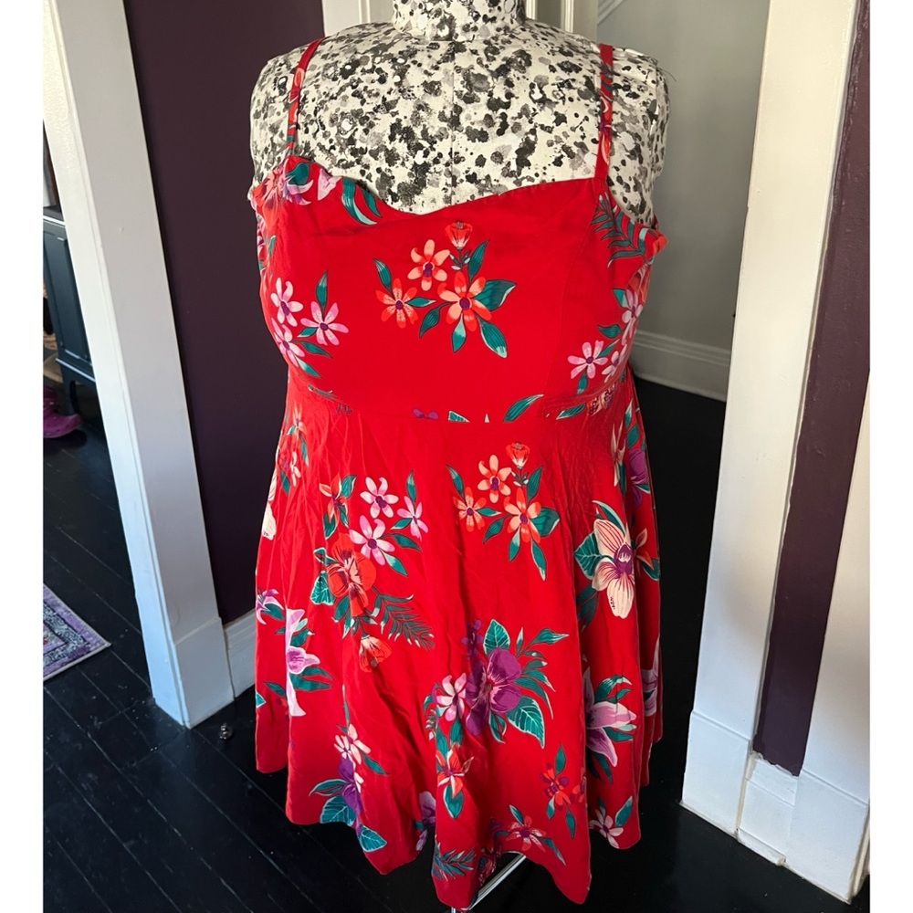 Old Navy tropical cami dress